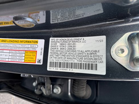 Certified 2024 Honda Accord LX image 39