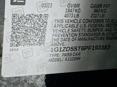 Used 2023 Chevrolet Malibu LT w/ Driver Confidence Package image 12