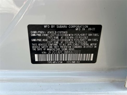 Used 2021 Subaru Crosstrek 2.0i Premium image 19