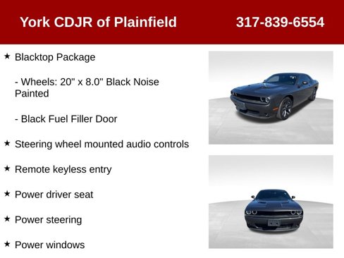 Used 2021 Dodge Challenger SXT w/ Blacktop Package image 12