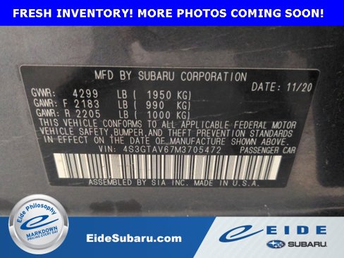 Used 2021 Subaru Impreza 2.0i Premium image 16