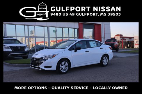 New 2025 Nissan Versa S w/ Trunk Package image 1