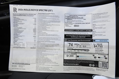 Used 2024 Rolls-Royce Spectre w/ Spectre Launch Package image 25