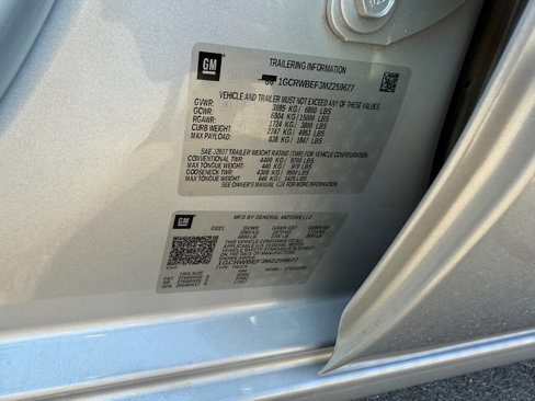 Used 2021 Chevrolet Silverado 1500 Custom image 31