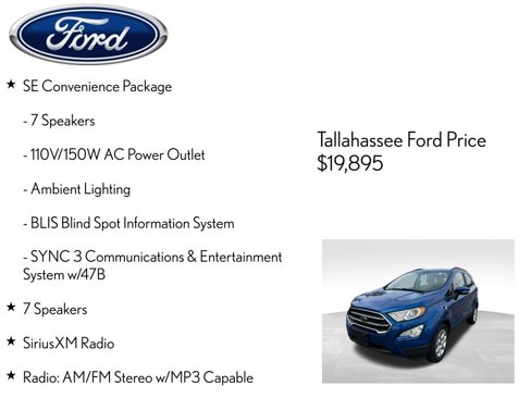 Used 2020 Ford EcoSport SE w/ SE Convenience Package image 4