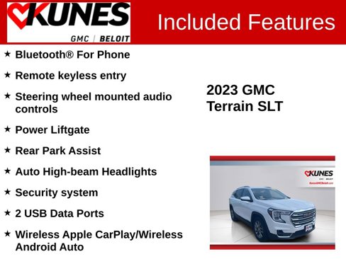 Used 2023 GMC Terrain SLT image 3