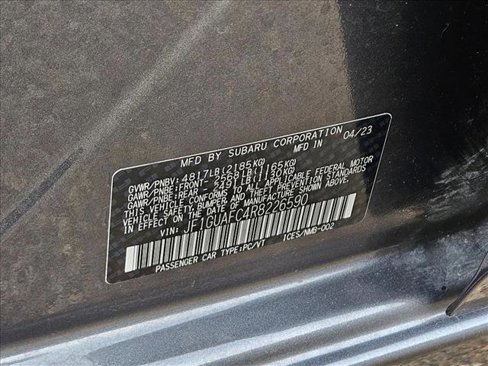 Used 2024 Subaru Impreza 2.0i Sport image 25