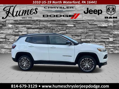 Certified 2022 Jeep Compass Limited w/ Elite Group image 2