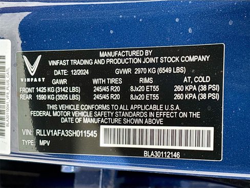 New 2025 VinFast VF 8 Plus image 32