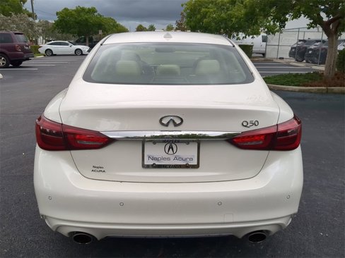 Used 2022 INFINITI Q50 Luxe w/ Cargo Package image 5