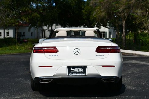 Used 2018 Mercedes-Benz E 400 4MATIC Cabriolet image 5