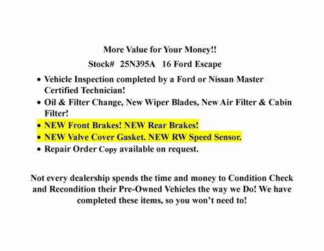 Used 2016 Ford Escape SE image 3