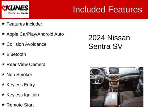 Used 2024 Nissan Sentra SV image 2