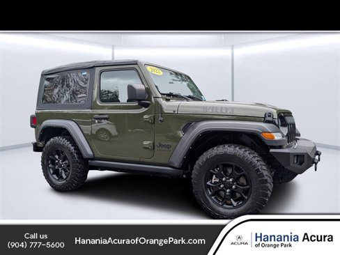 Used 2022 Jeep Wrangler Willys image 1