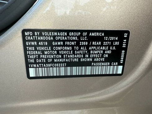 Used 2015 Volkswagen Passat 1.8T S image 23