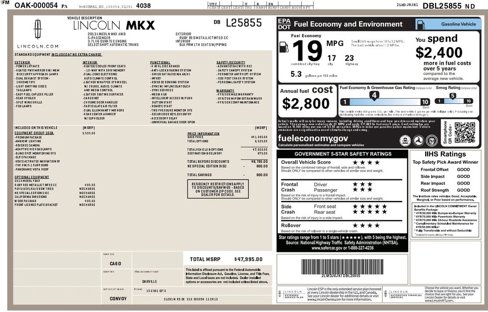 Used 2013 Lincoln MKX AWD image 4