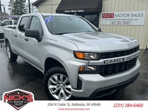 Used 2019 Chevrolet Silverado 1500 Custom image 1