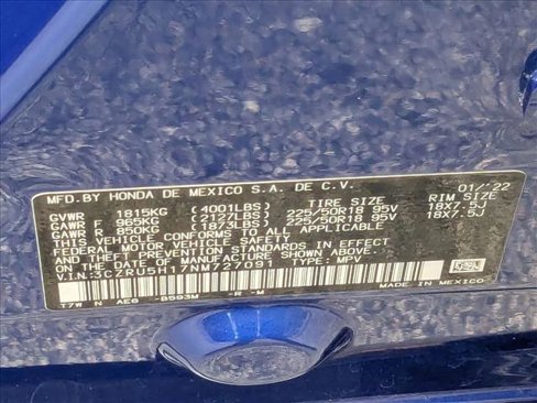 Certified 2022 Honda HR-V Sport image 22