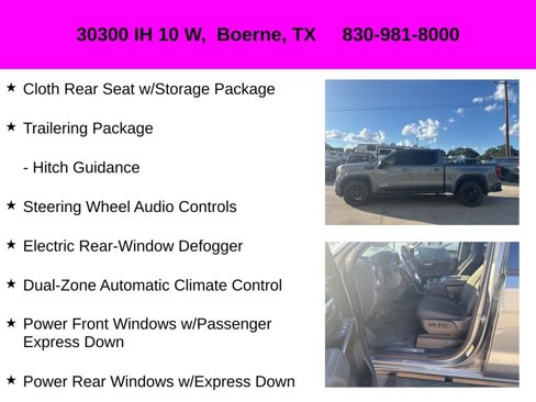 Used 2021 GMC Sierra 1500 Elevation w/ LPO, Elevation Black Package image 30
