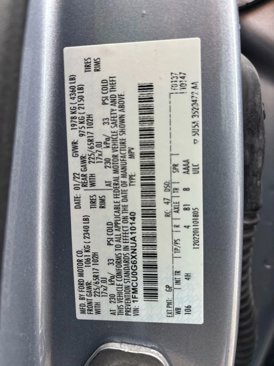 Used 2022 Ford Escape SE image 53