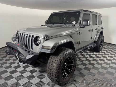 Used 2020 Jeep Wrangler Unlimited Sahara image 1