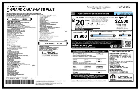 Used 2019 Dodge Grand Caravan SE image 2