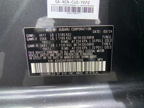 Used 2024 Subaru Crosstrek 2.5i Sport image 30