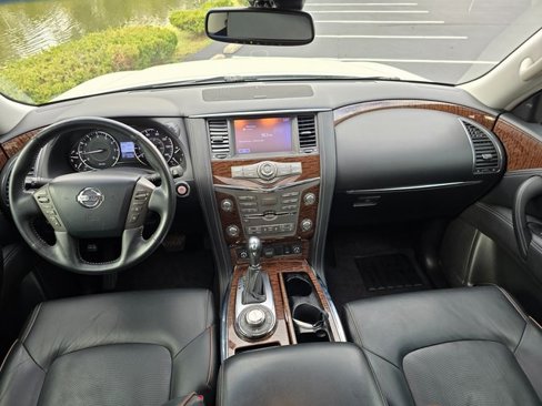 Used 2017 Nissan Armada Platinum w/ Captain Seat Package image 2