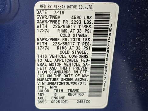 Certified 2020 Nissan Rogue S w/ Special Edition Package image 33