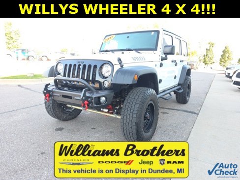 Used 2017 Jeep Wrangler Unlimited Sport image 1