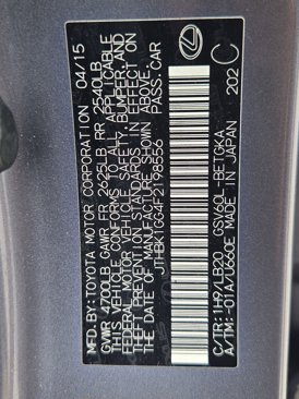 Used 2015 Lexus ES 350 image 30