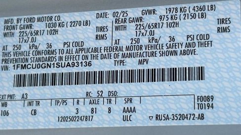 New 2025 Ford Escape Active image 27