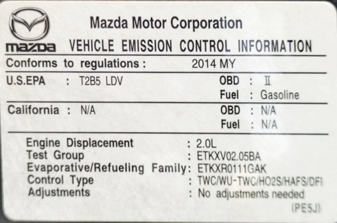 Used 2014 MAZDA MAZDA3 i Sport image 24