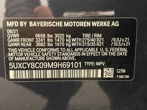 Certified 2021 BMW X6 M50i w/ Executive Package image 36