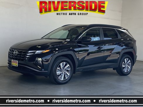 Certified 2024 Hyundai Tucson Blue image 1