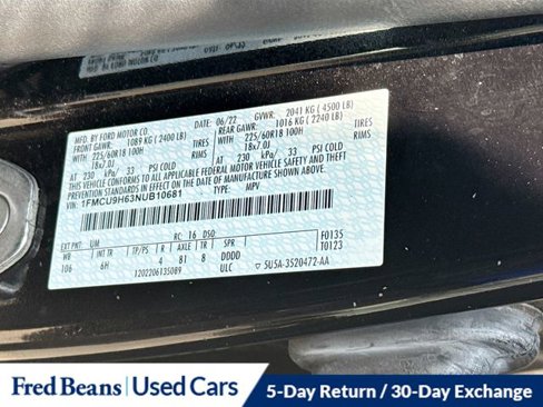 Used 2022 Ford Escape SEL image 33