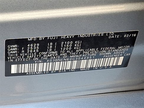 Used 2016 Subaru Legacy 3.6R Limited image 31