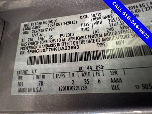 Used 2019 Ford Escape S image 25