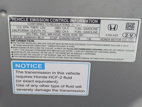 Certified 2019 Honda HR-V LX image 24