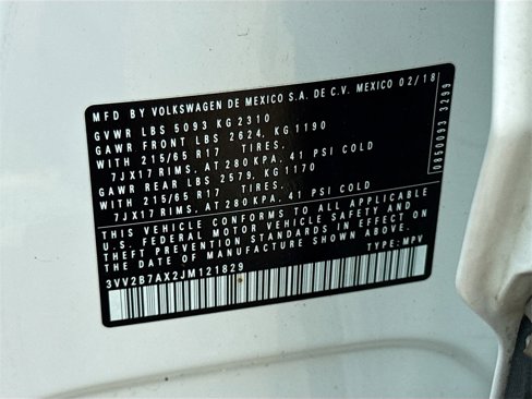 Used 2018 Volkswagen Tiguan SE image 5