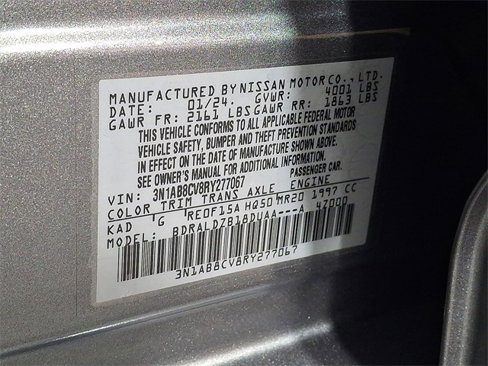 Used 2024 Nissan Sentra SV w/ All-Weather Package image 27