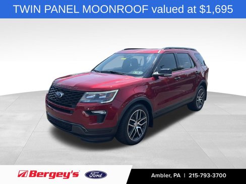 Certified 2018 Ford Explorer Sport image 1