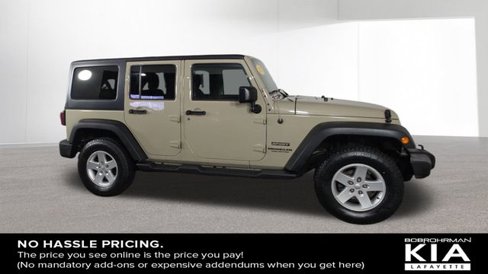 Used 2017 Jeep Wrangler Unlimited Sport w/ Quick Order Package 24S image 2
