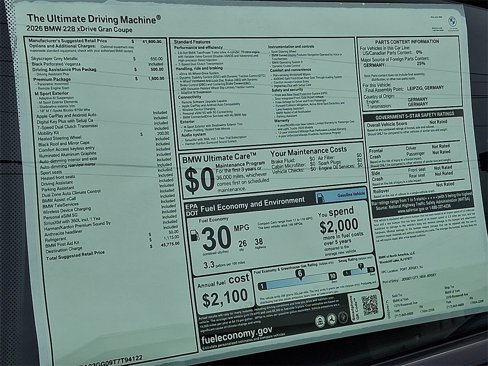 New 2026 BMW 228i xDrive w/ Premium Package image 18