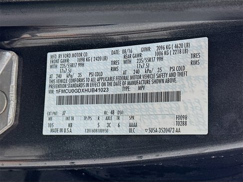 Used 2017 Ford Escape SE w/ Equipment Group 201A image 32
