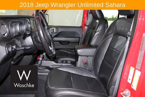 Used 2018 Jeep Wrangler Unlimited Sahara image 17
