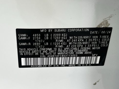 Certified 2025 Subaru Outback Premium image 26