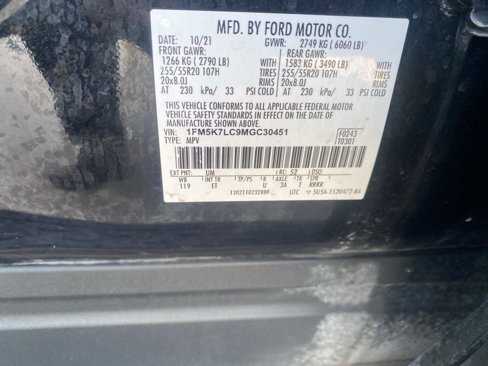 Used 2021 Ford Explorer King Ranch w/ Premium Technology Package image 28