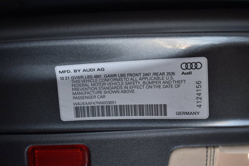 Used 2022 Audi A4 2.0T Premium Plus w/ Premium Plus Package image 38