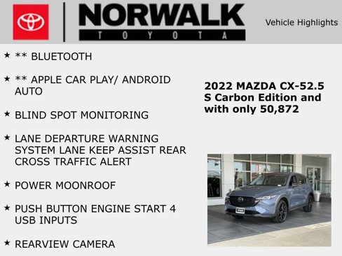 Used 2022 MAZDA CX-5 Carbon Edition image 10